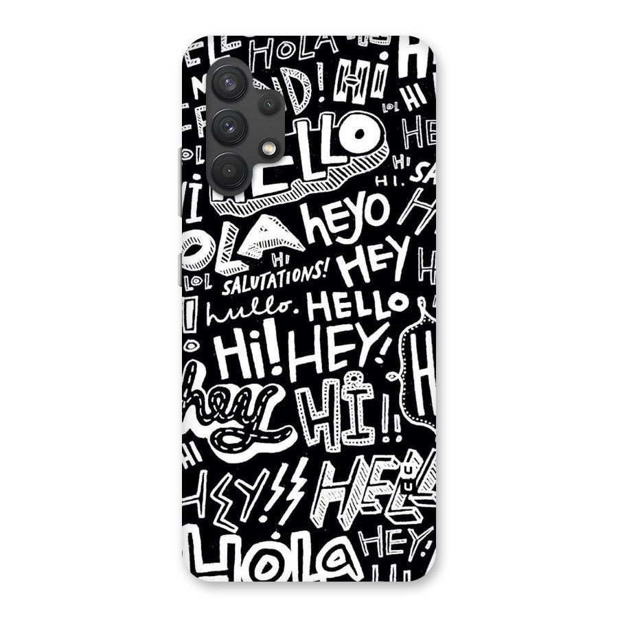My Friend Back Case for Galaxy A32