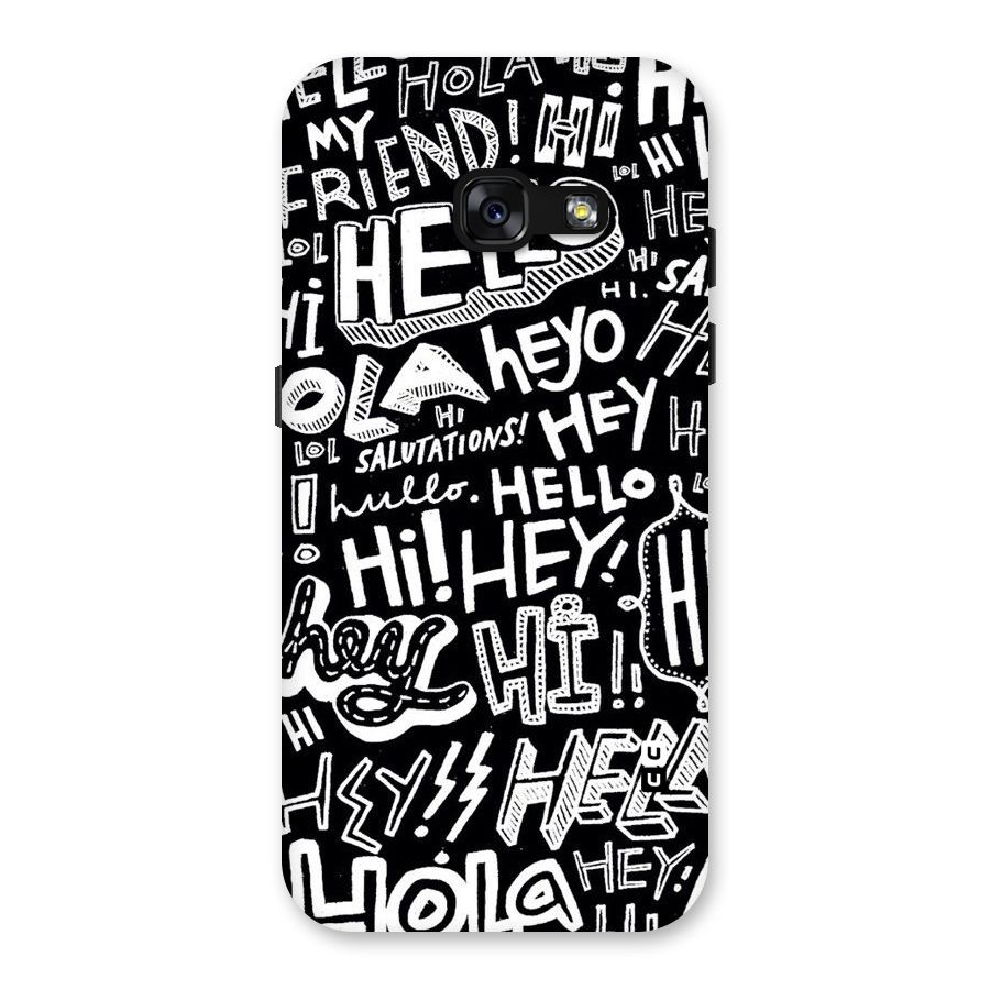 My Friend Back Case for Galaxy A3 (2017)