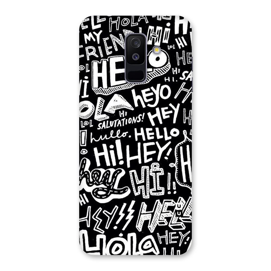 My Friend Back Case for Galaxy A6 Plus