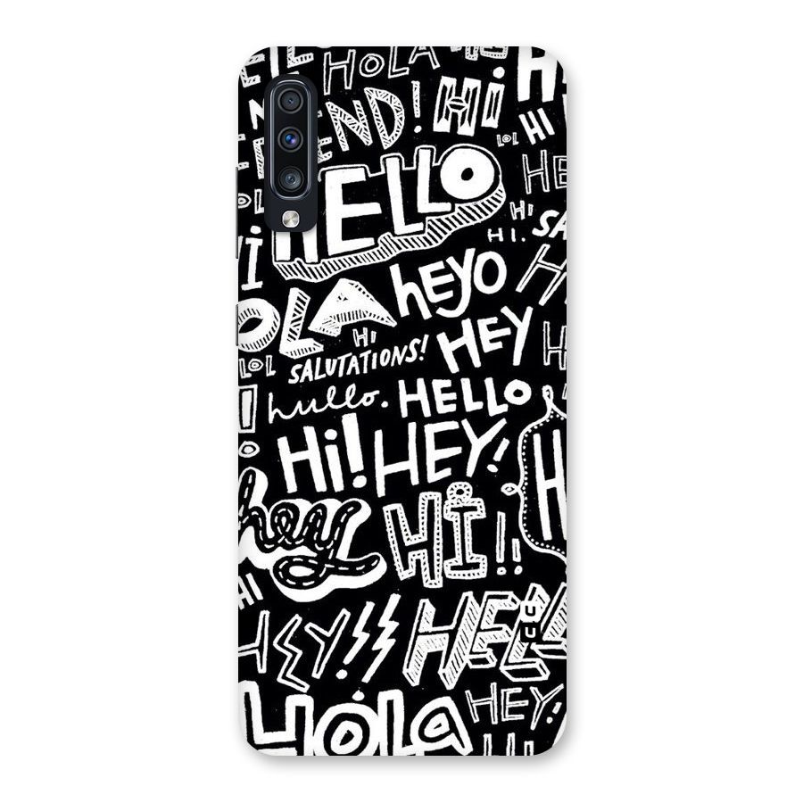 My Friend Back Case for Galaxy A70