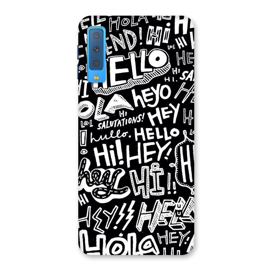 My Friend Back Case for Galaxy A7 (2018)