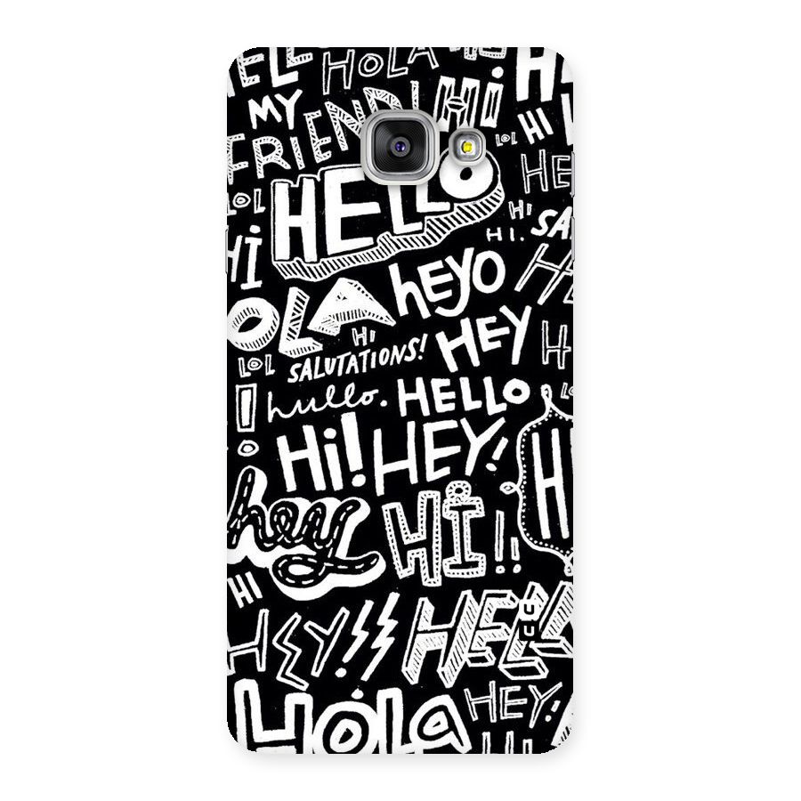 My Friend Back Case for Galaxy A7 2016
