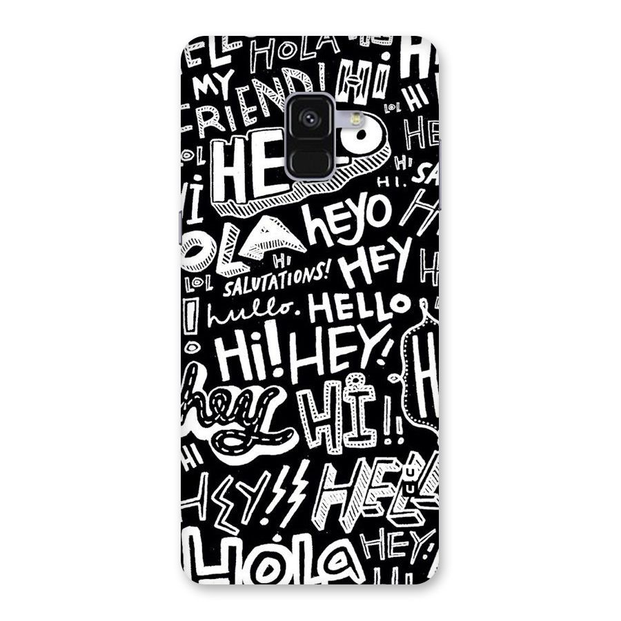My Friend Back Case for Galaxy A8 Plus