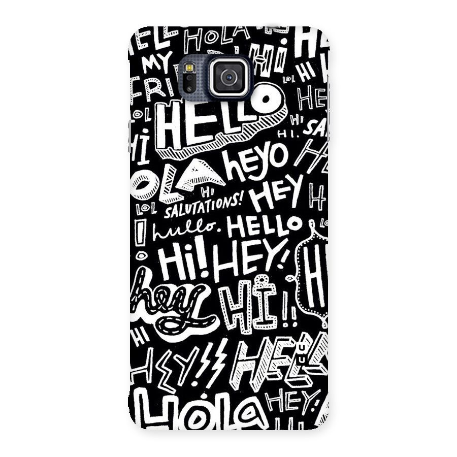 My Friend Back Case for Galaxy Alpha