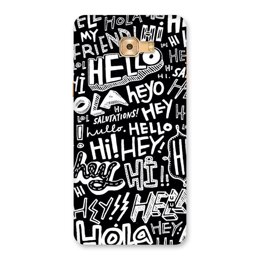 My Friend Back Case for Galaxy C9 Pro