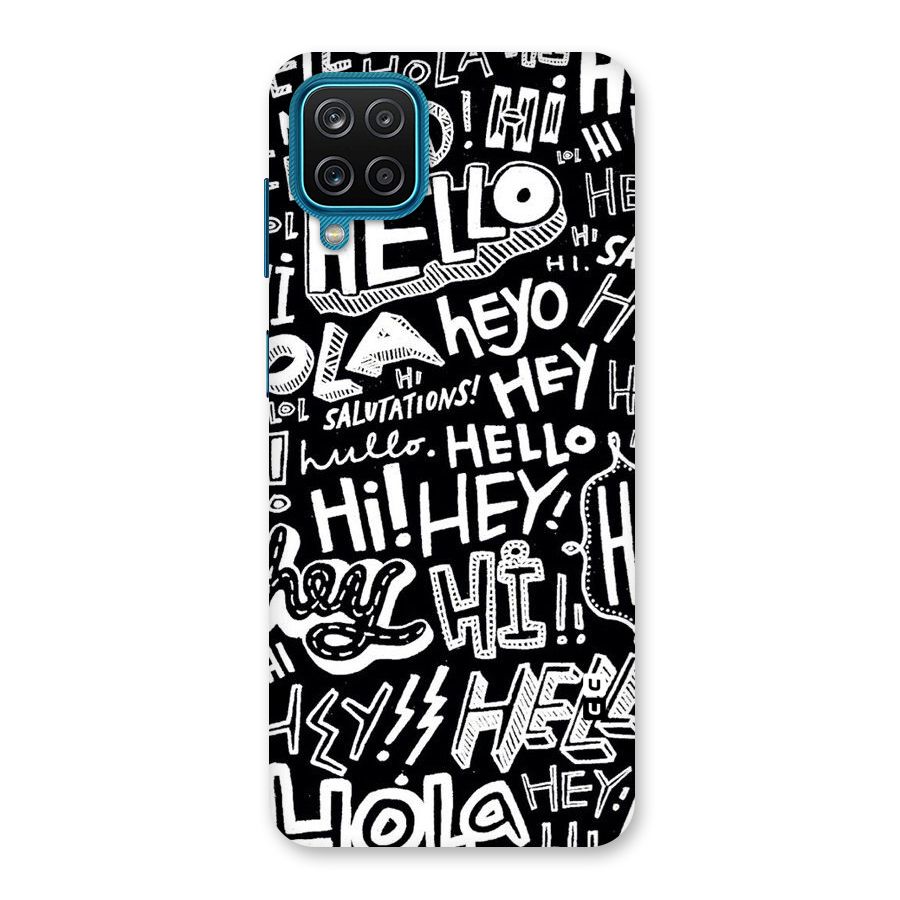 My Friend Back Case for Galaxy F12