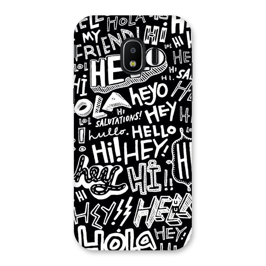 My Friend Back Case for Galaxy J2 Pro 2018