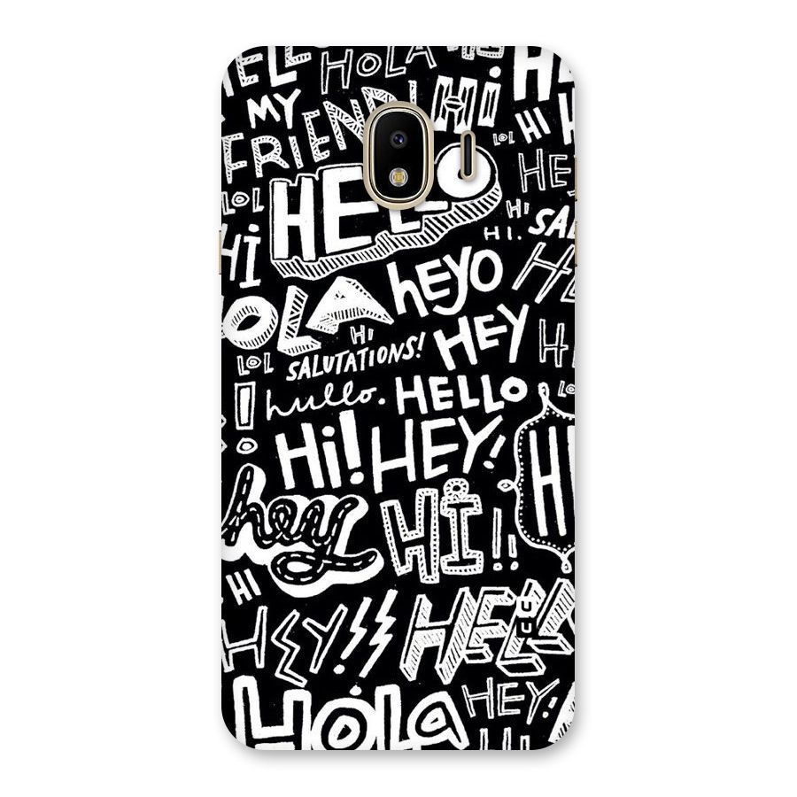 My Friend Back Case for Galaxy J4