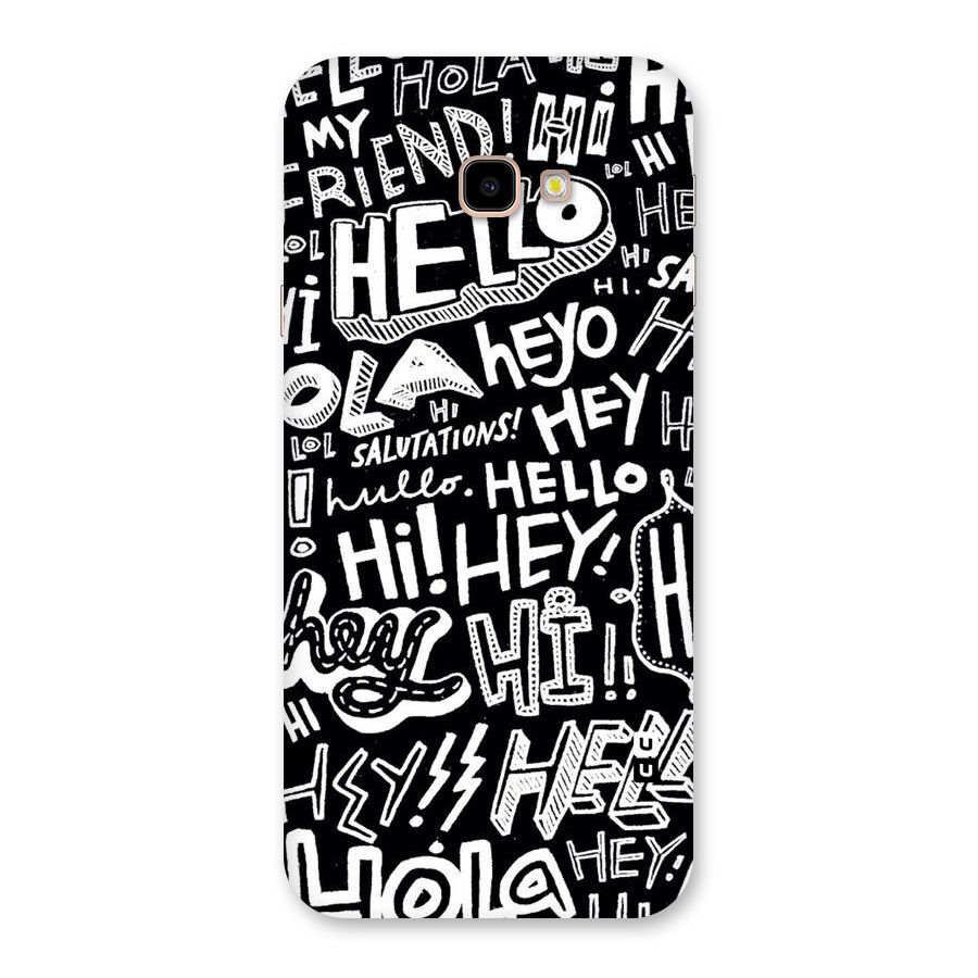 My Friend Back Case for Galaxy J4 Plus