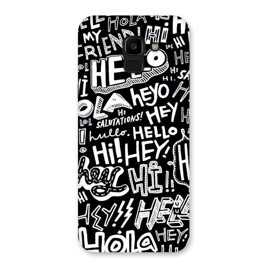 My Friend Back Case for Galaxy J6