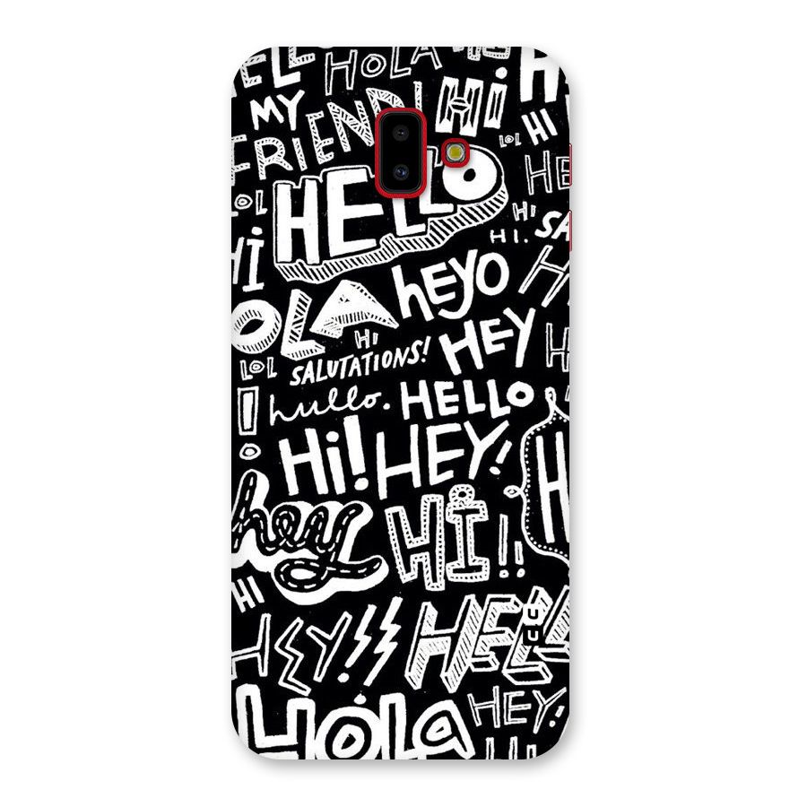 My Friend Back Case for Galaxy J6 Plus