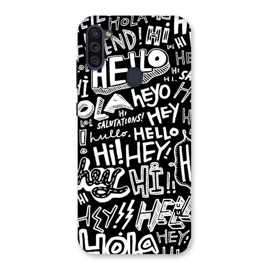 My Friend Back Case for Galaxy M11
