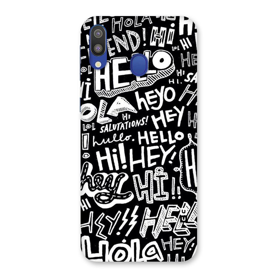 My Friend Back Case for Galaxy M20