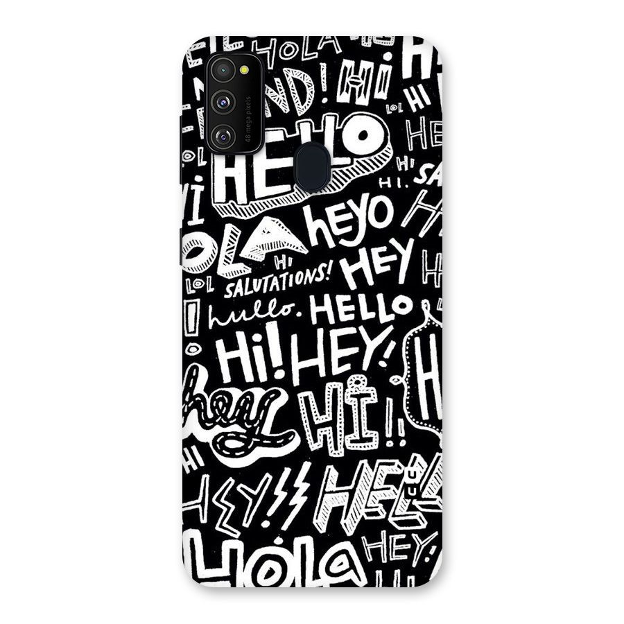 My Friend Back Case for Galaxy M21