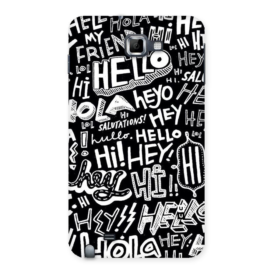 My Friend Back Case for Galaxy Note