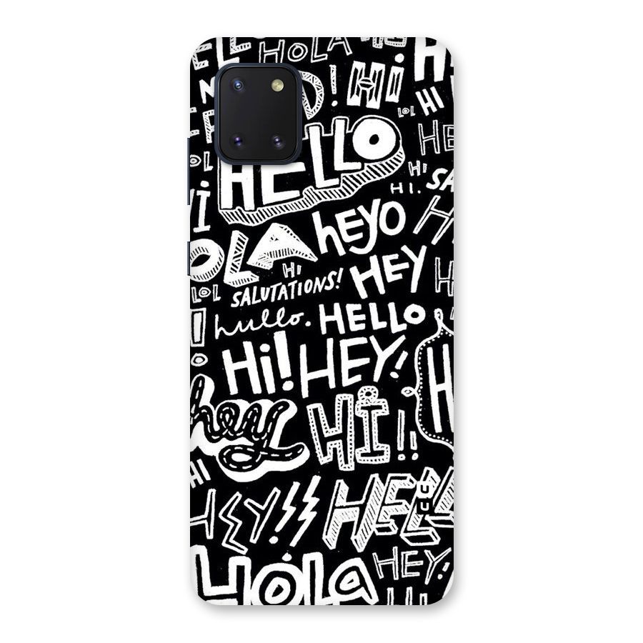 My Friend Back Case for Galaxy Note 10 Lite