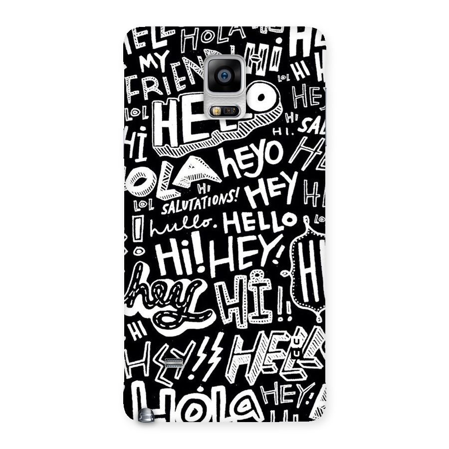 My Friend Back Case for Galaxy Note 4
