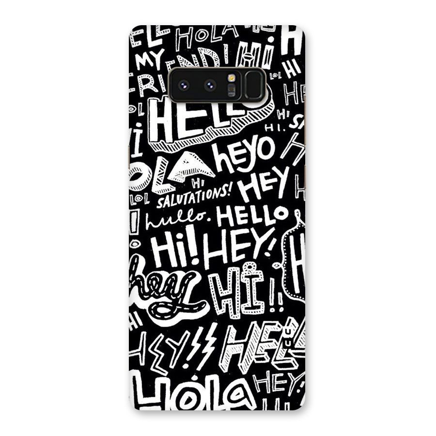 My Friend Back Case for Galaxy Note 8