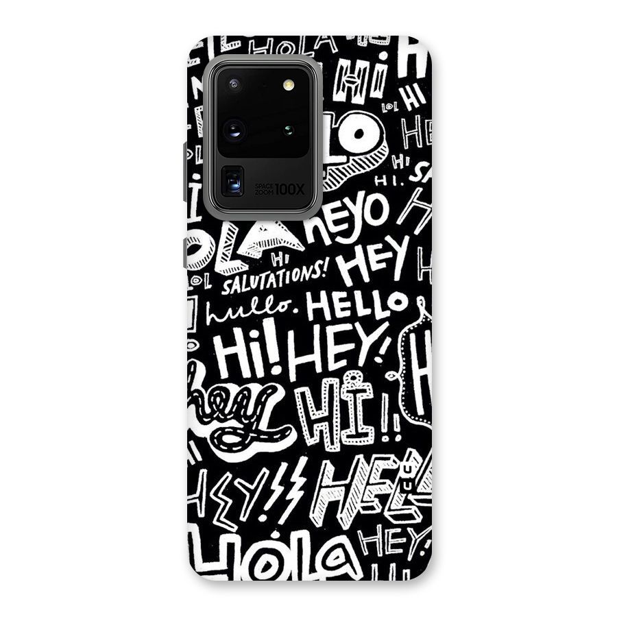 My Friend Back Case for Galaxy S20 Ultra