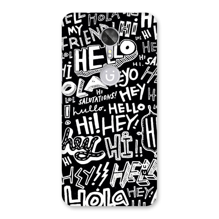 My Friend Back Case for Gionee A1