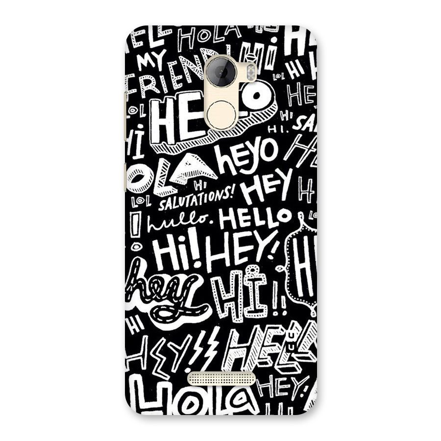 My Friend Back Case for Gionee A1 LIte