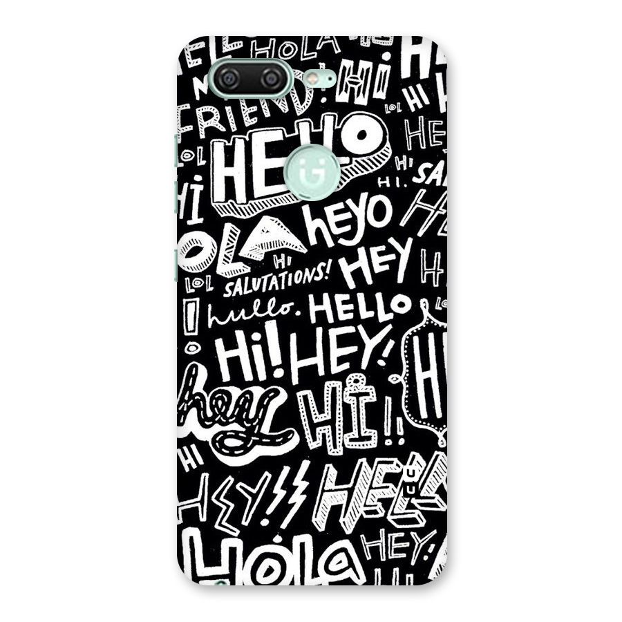 My Friend Back Case for Gionee S10