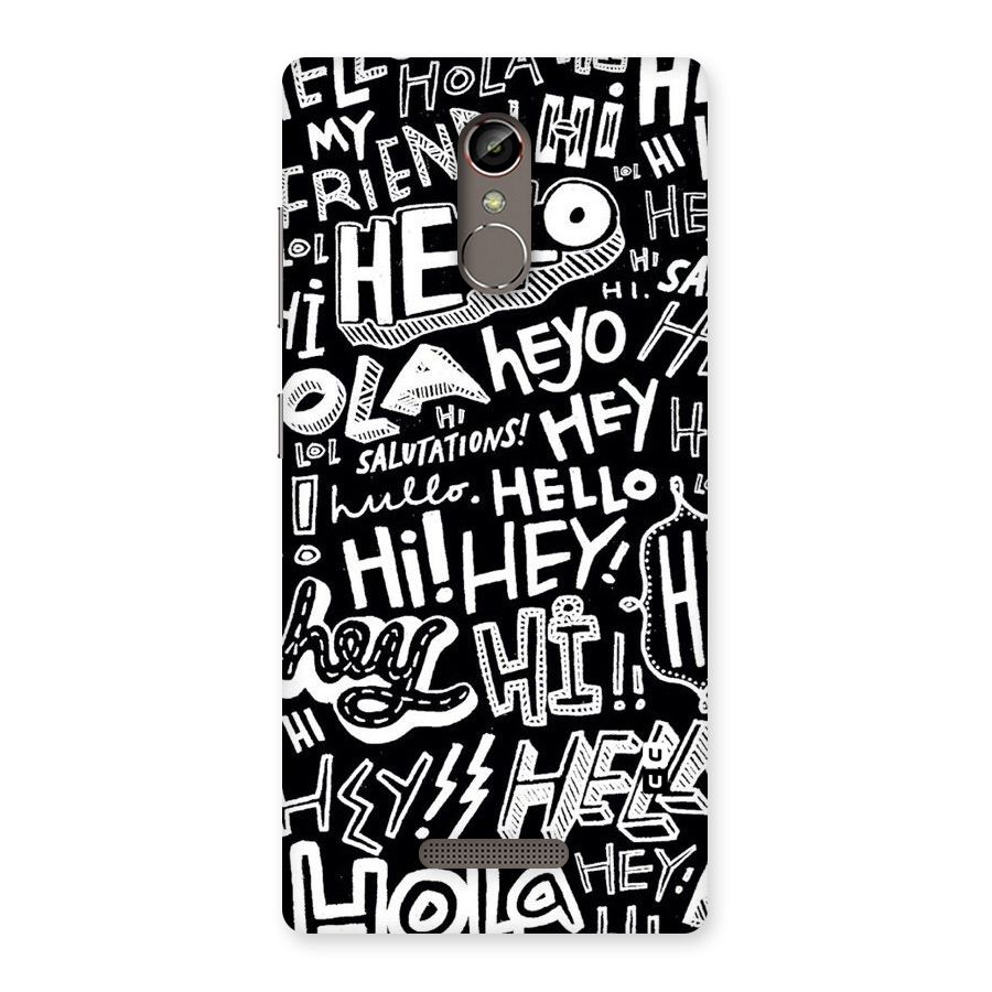 My Friend Back Case for Gionee S6s