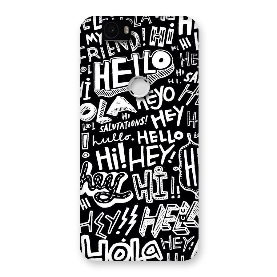 My Friend Back Case for Google Nexus-6P