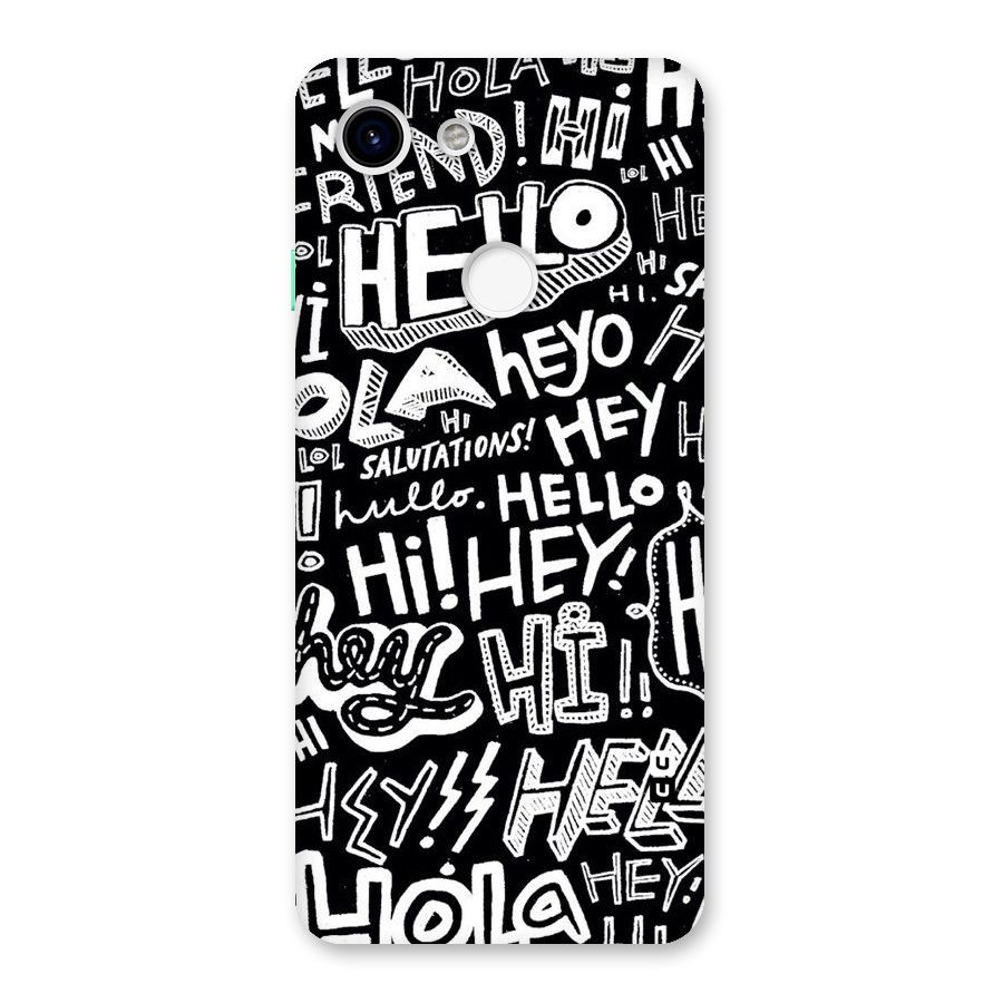 My Friend Back Case for Google Pixel 3