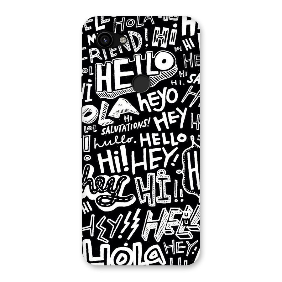My Friend Back Case for Google Pixel 3a XL