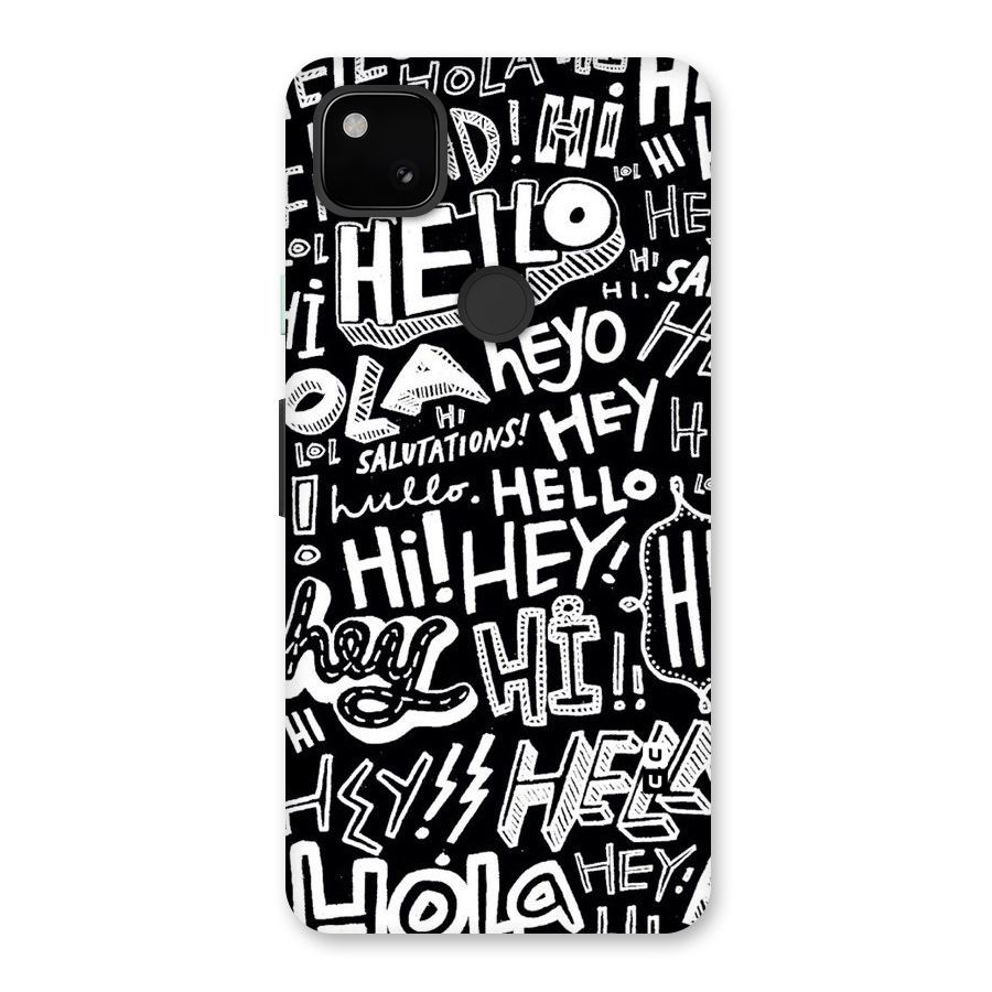 My Friend Back Case for Google Pixel 4a