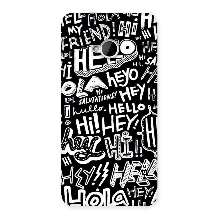 My Friend Back Case for HTC One M7