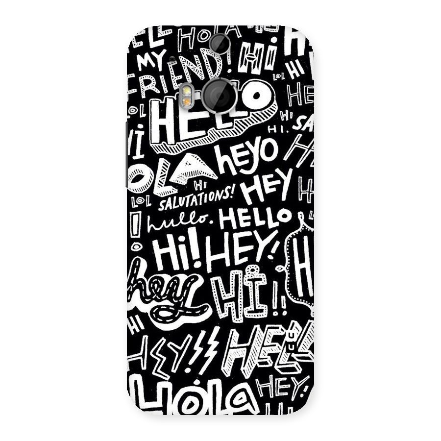 My Friend Back Case for HTC One M8