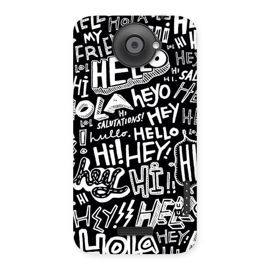 My Friend Back Case for HTC One X