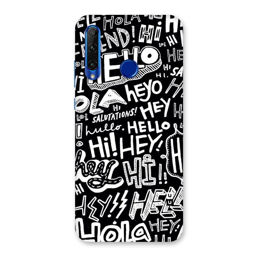 My Friend Back Case for Honor 20i