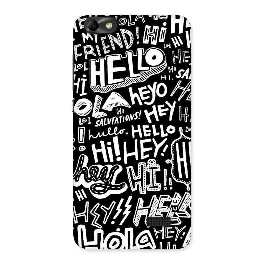 My Friend Back Case for Honor 4C