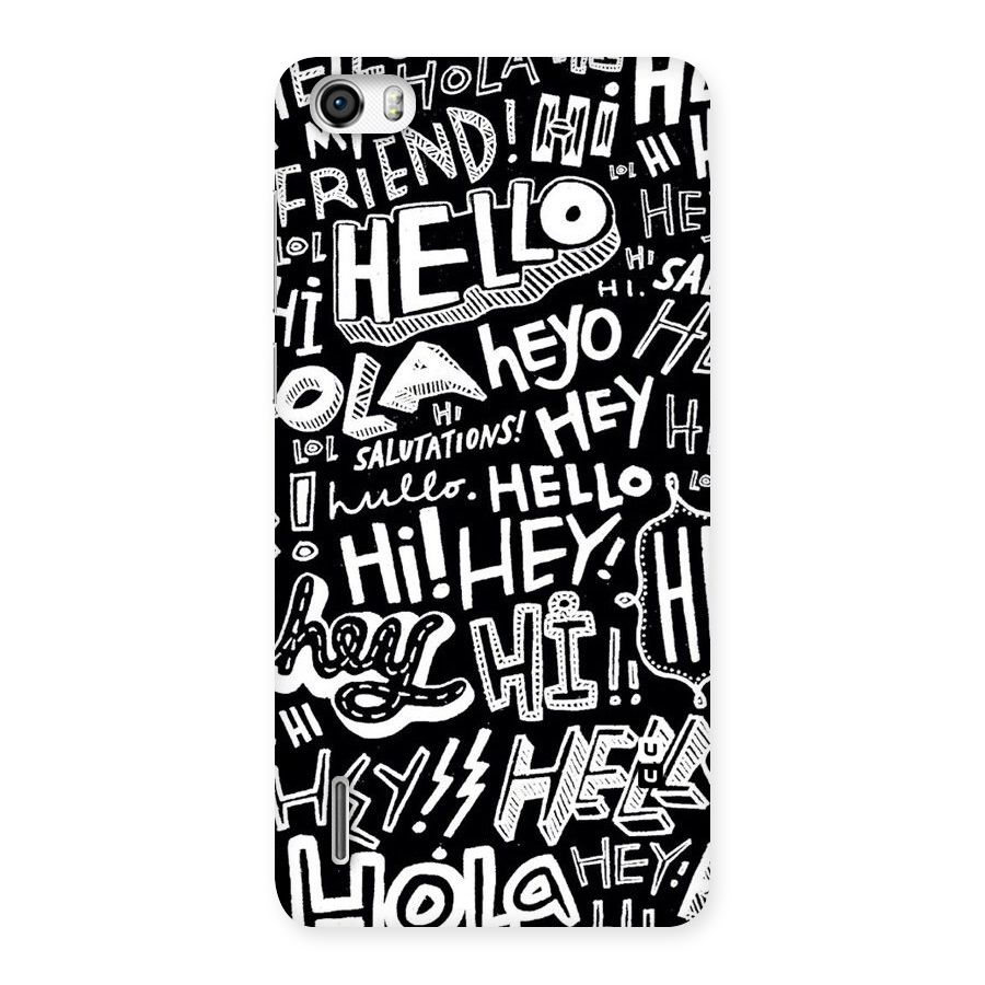 My Friend Back Case for Honor 6