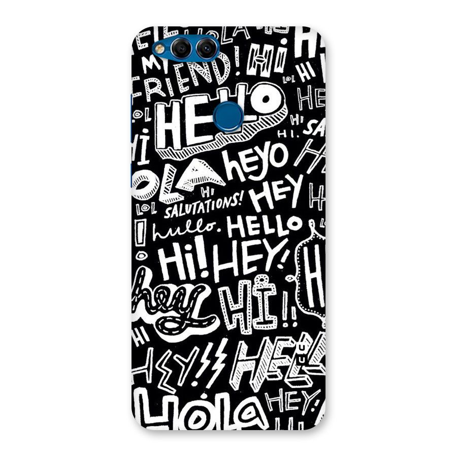 My Friend Back Case for Honor 7X