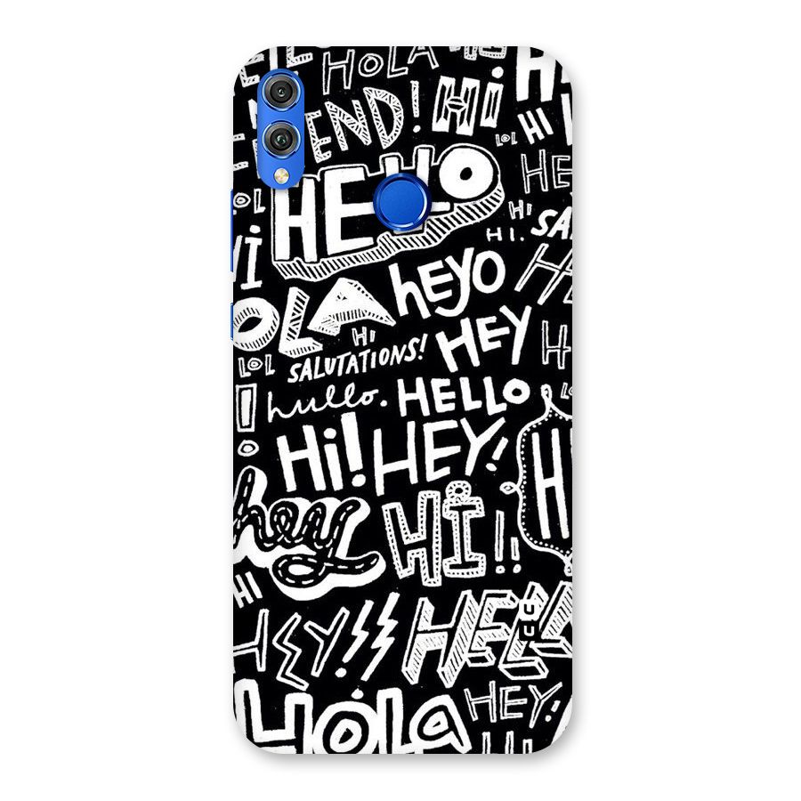 My Friend Back Case for Honor 8X
