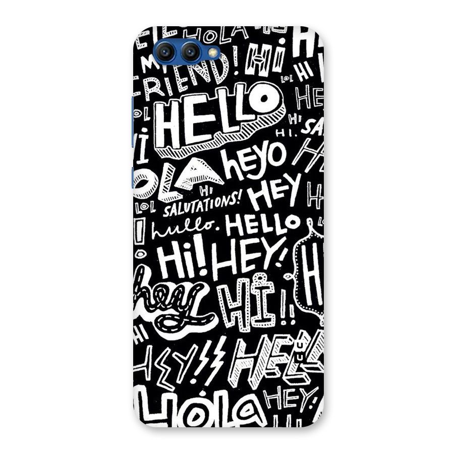 My Friend Back Case for Honor View 10