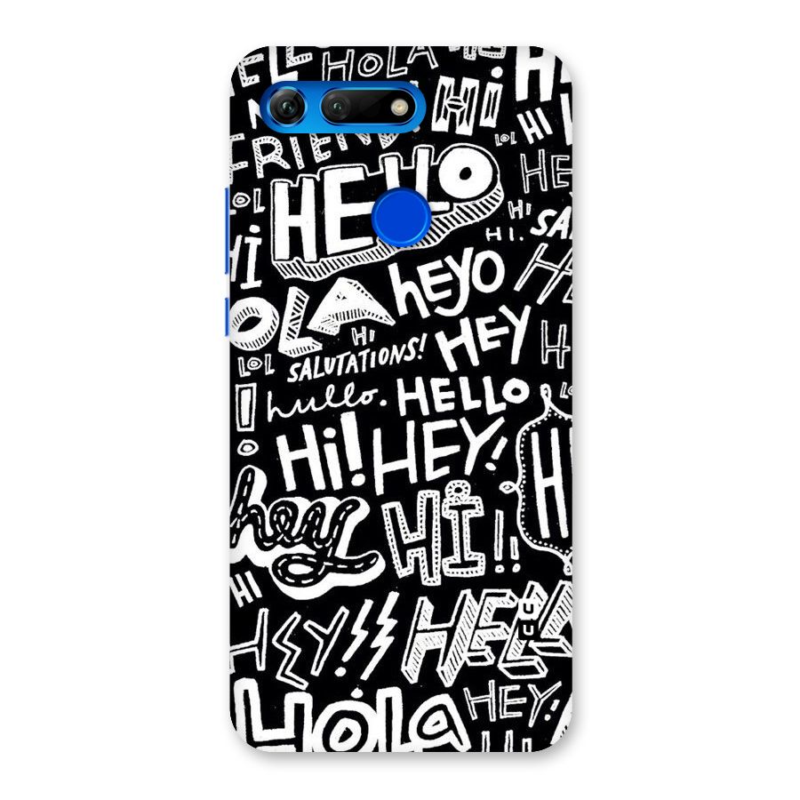 My Friend Back Case for Honor View 20