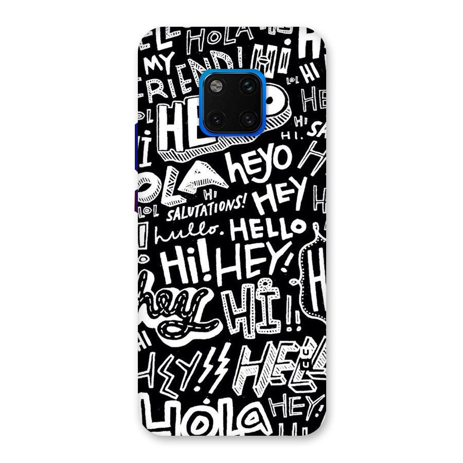My Friend Back Case for Huawei Mate 20 Pro