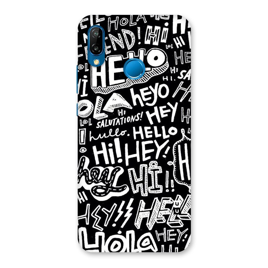 My Friend Back Case for Huawei P20 Lite
