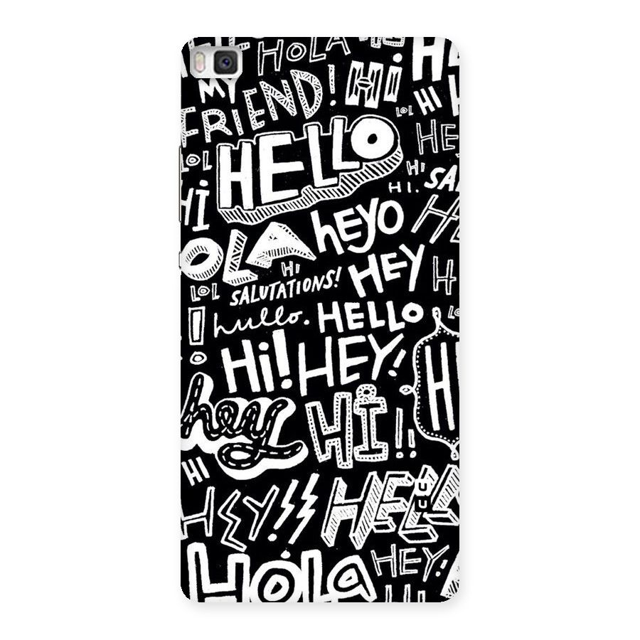 My Friend Back Case for Huawei P8