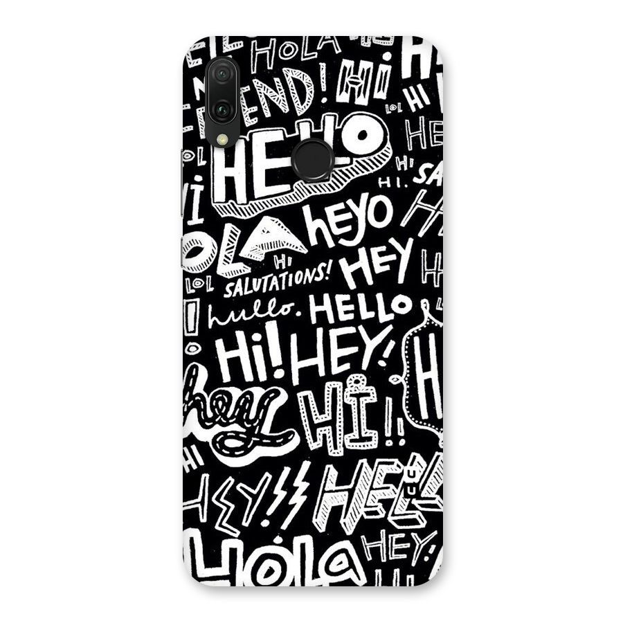 My Friend Back Case for Huawei Y9 (2019)