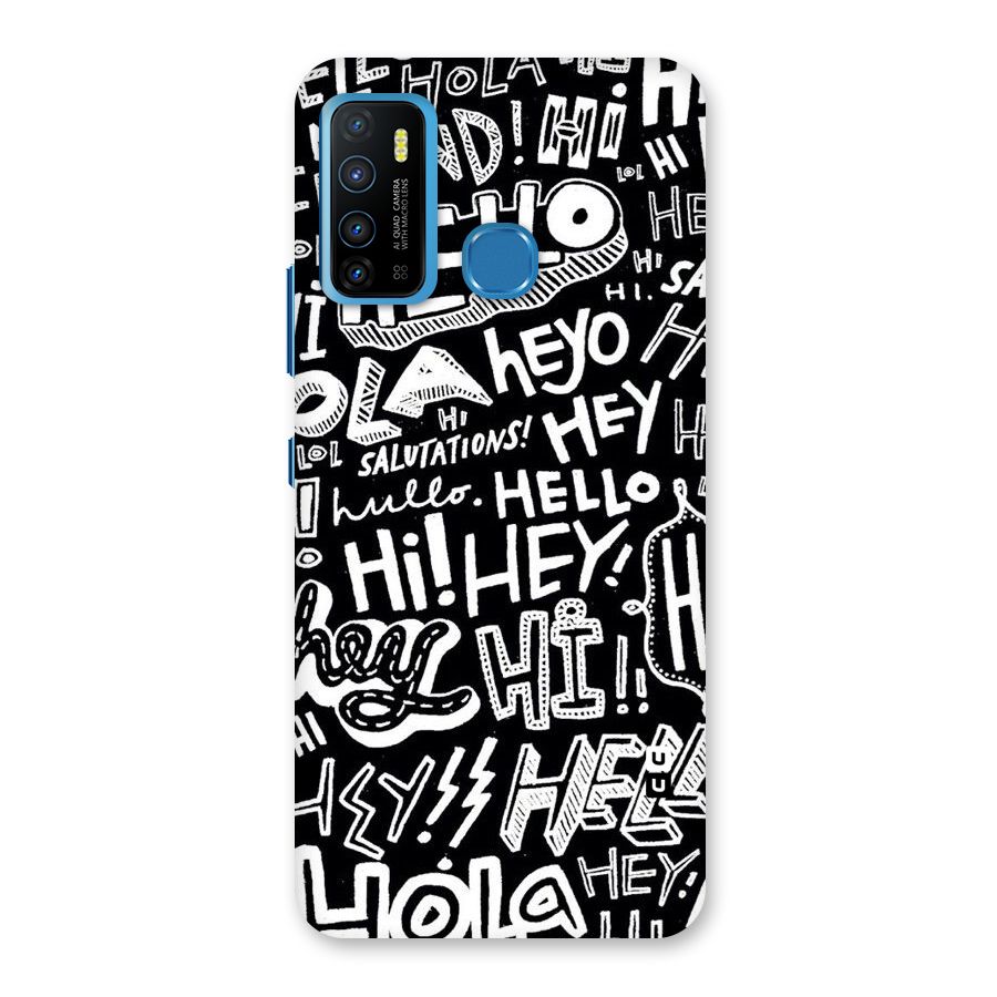 My Friend Back Case for Infinix Hot 9