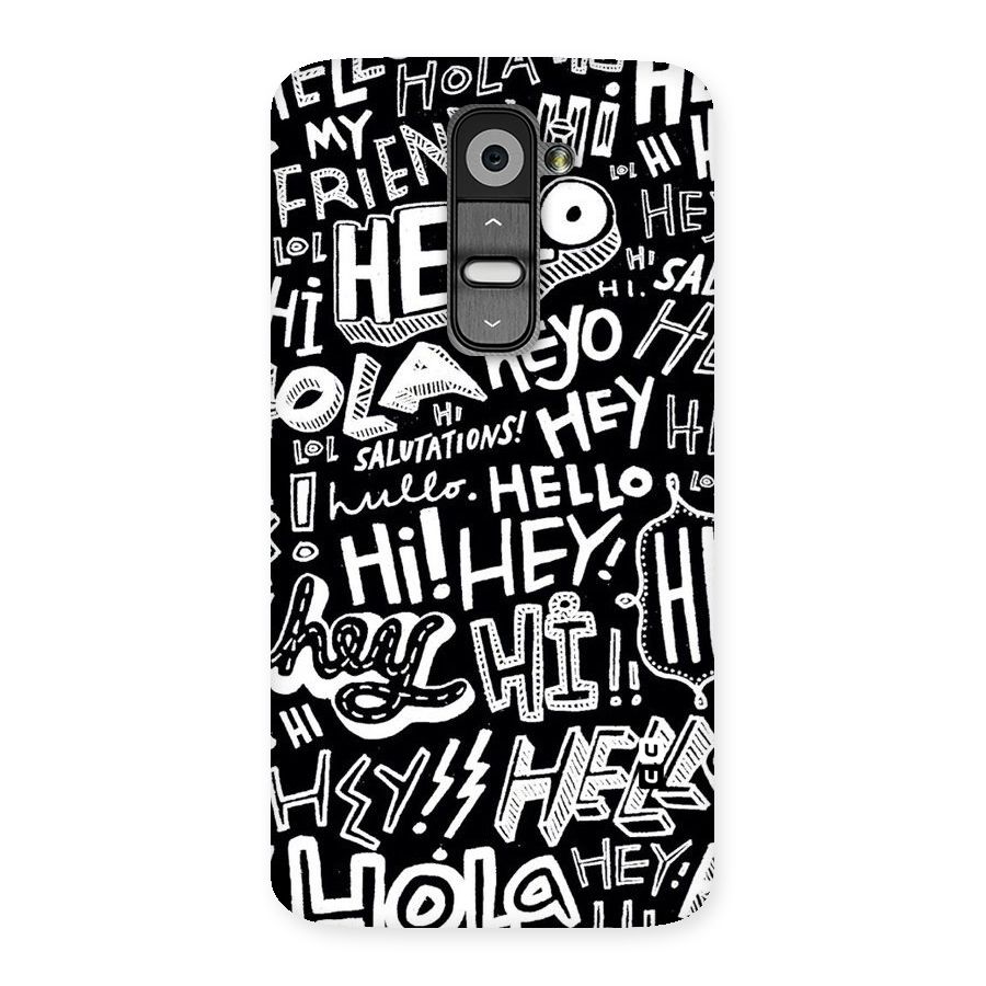 My Friend Back Case for LG G2
