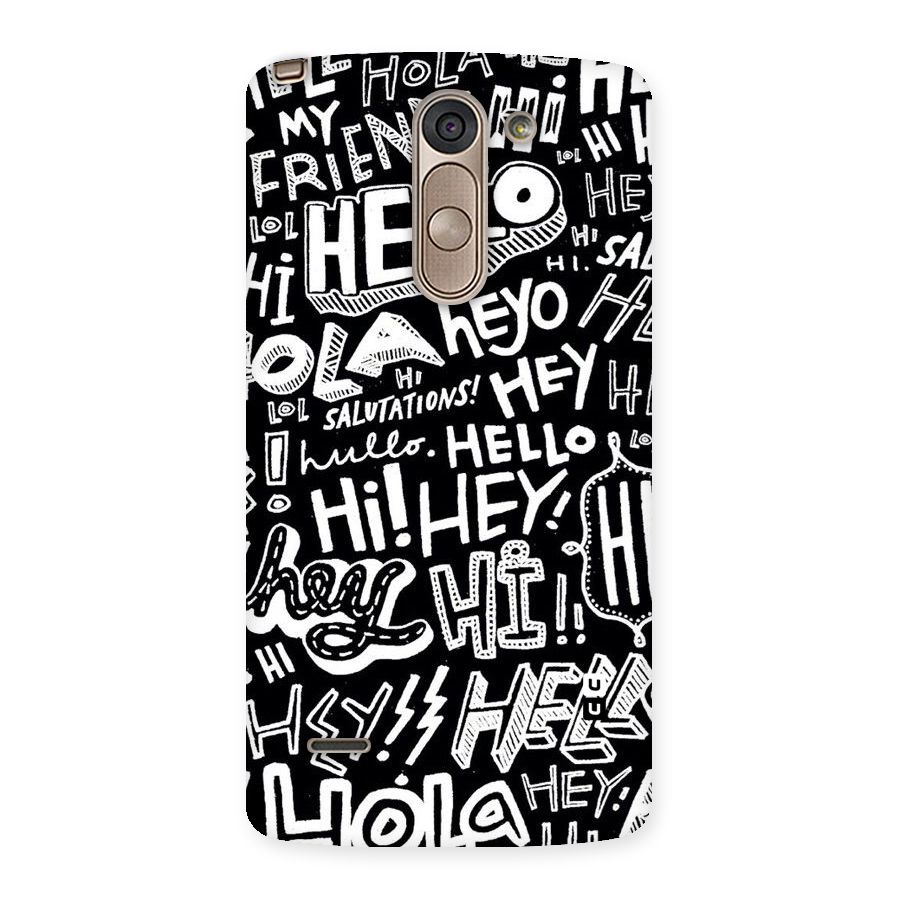 My Friend Back Case for LG G3 Stylus