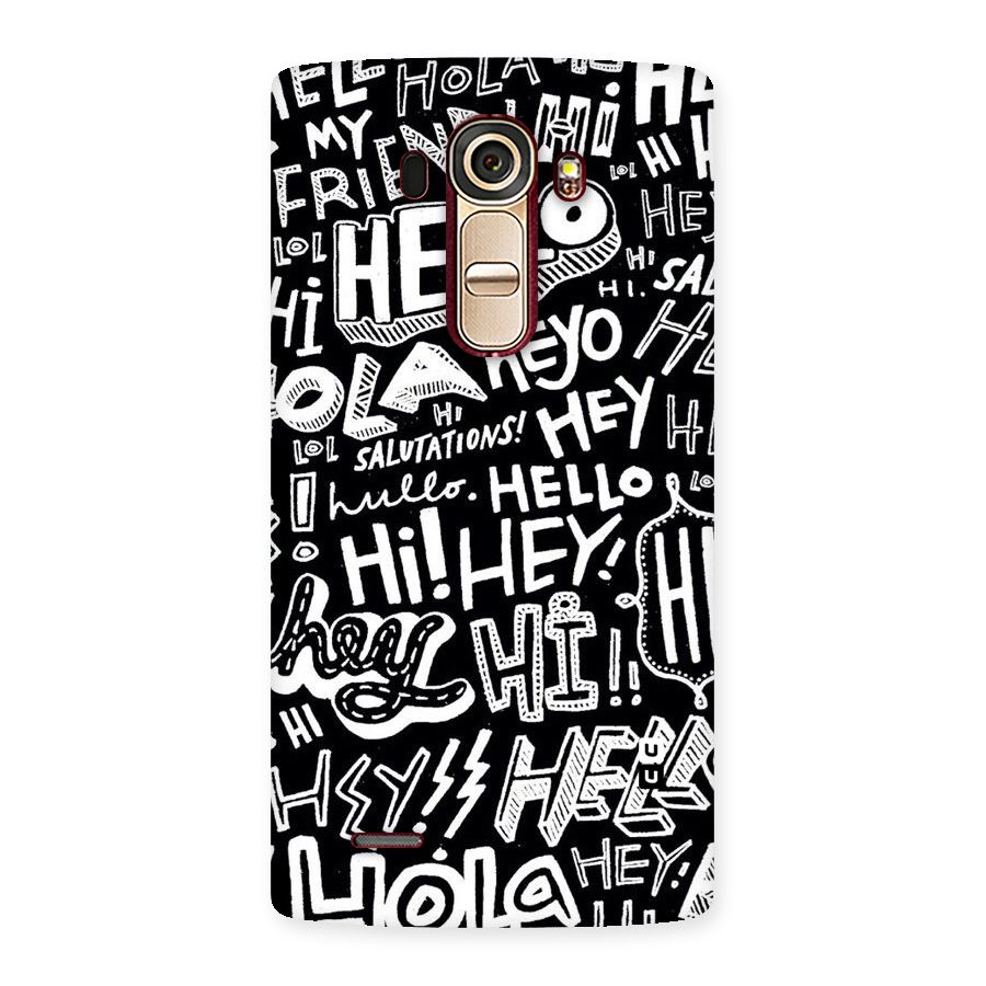 My Friend Back Case for LG G4