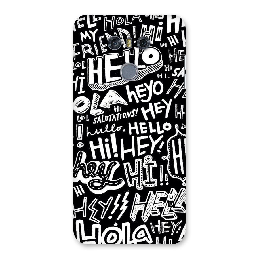 My Friend Back Case for LG G6